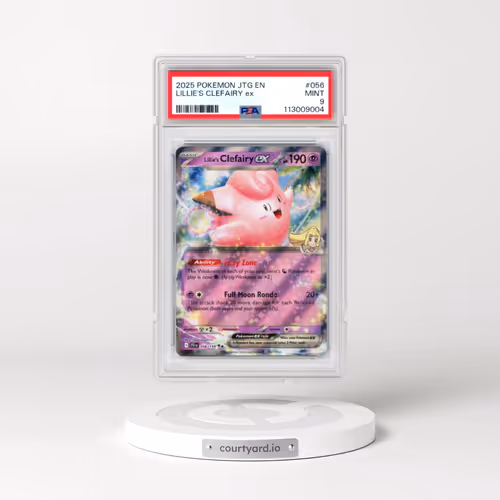 2025 Pokémon Jtg EN-Journey Together #056 Lillie's Clefairy EX - Holo (PSA 9 MINT)