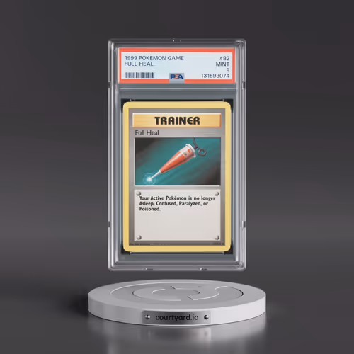 1999 Pokémon Game #82 Full Heal (PSA 9 MINT)