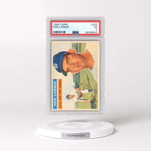 1956 Topps #332 Don Larsen (PSA 5 EX)