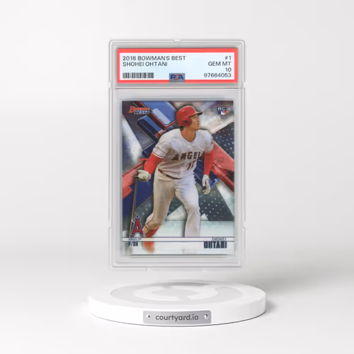 2018 Bowman's Best #1 Shohei Ohtani (PSA 10 GEM MINT)