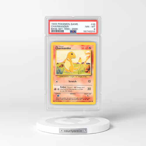 1999 Base Set #46 Charmander (PSA 8 NM-MT)