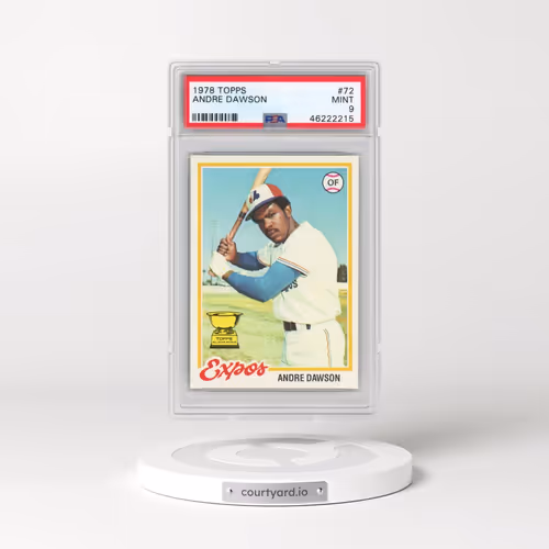 1978 Topps #72 Andre Dawson (PSA 9 MINT)