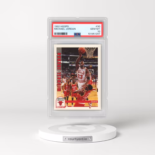 1992 Hoops #30 Michael Jordan (PSA 10 GEM MINT)