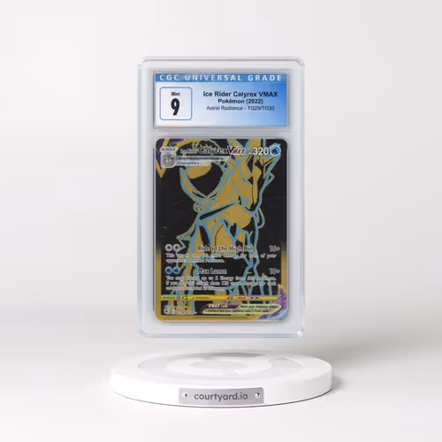 Astral Radiance #TG29/TG30 Ice Rider Calyrex VMAX - Trainer Gallery Holo (CGC 9 MINT)