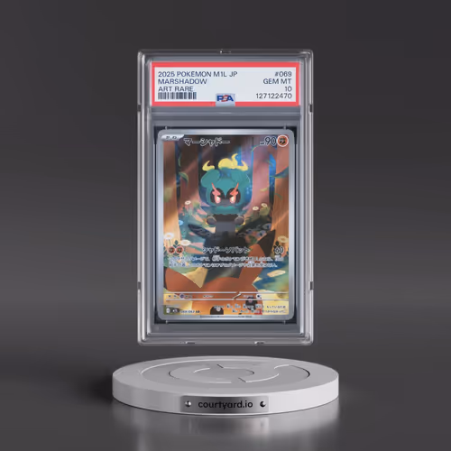 2025 Pokémon M1l-Mega Brave #069 Marshadow - Art Rare (PSA 10 GEM MINT)