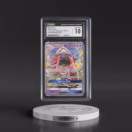 2021 Celebrations - Classic Collection #60/145 Tapu Lele GX - Guardians Rising Holo (CGC 10 GEM MINT
