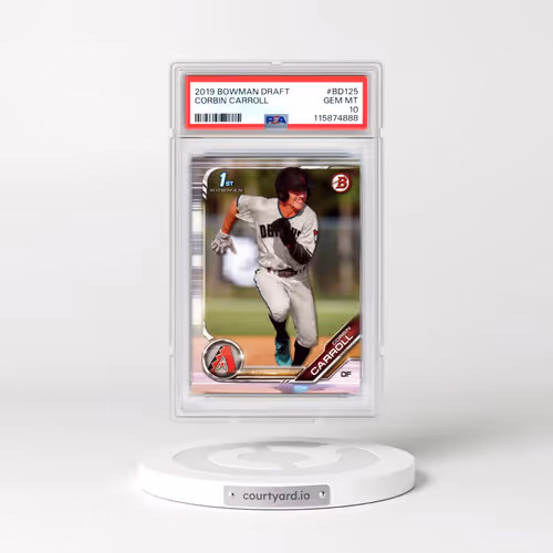 2019 Bowman Draft #BD125 Corbin Carroll (PSA 10 GEM MINT)