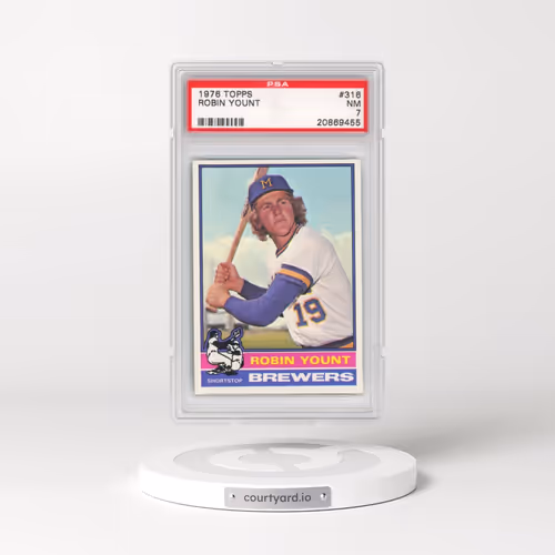 1976 Topps #316 Robin Yount (PSA 7 NM)