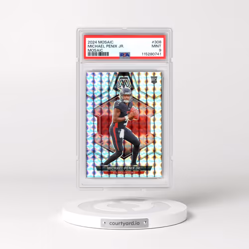 2024 Panini Mosaic #308 Michael Penix Jr. - Mosaic (PSA 9 MINT)