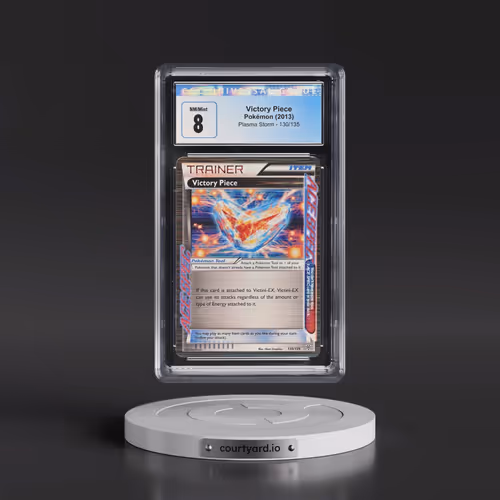 2012 Plasma Storm #130/135 Victory Piece - ACE SPEC Rare Holo (CGC 8 NM-MT)