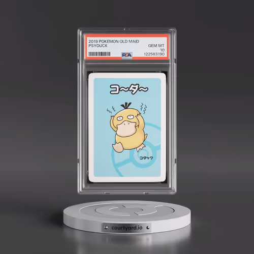 2019 Pokémon Old Maid Psyduck (PSA 10 GEM MINT)