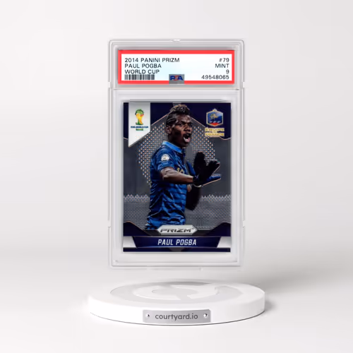 2014 Panini Prizm World Cup #79 Paul Pogba (PSA 9 MINT)