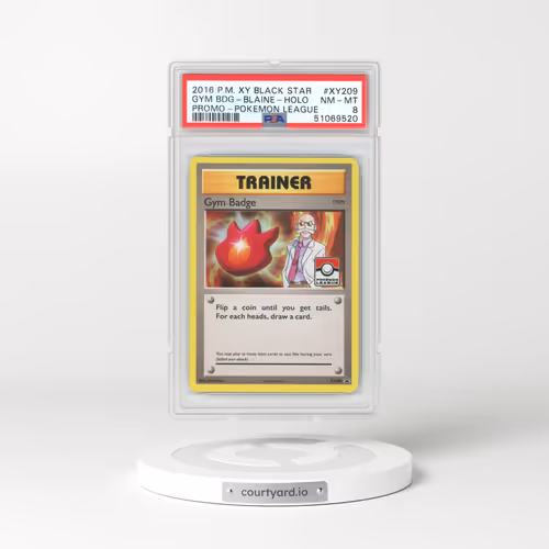 2016 XY Promos #XY209 Blaine - Holo (PSA 8 NM-MT)