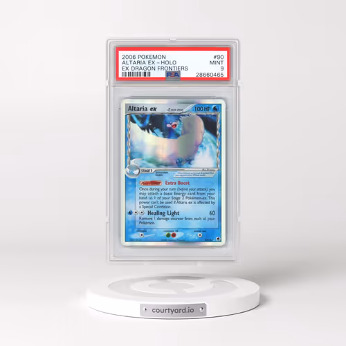 2006 Pokémon EX Dragon Frontiers #90 Altaria EX - Holo Holo (PSA 9 MINT)