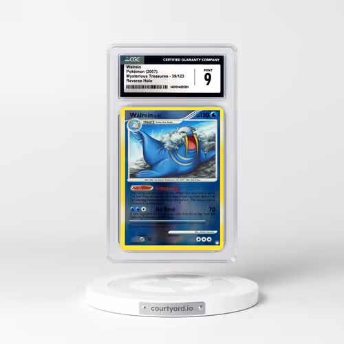 2007 Mysterious Treasures #39 Walrein - Holo (CGC 9 MINT)