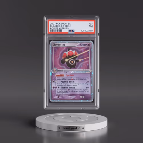 2007 Pokémon EX Power Keepers #93 Claydol EX - Holo Holo (PSA 7 NM)