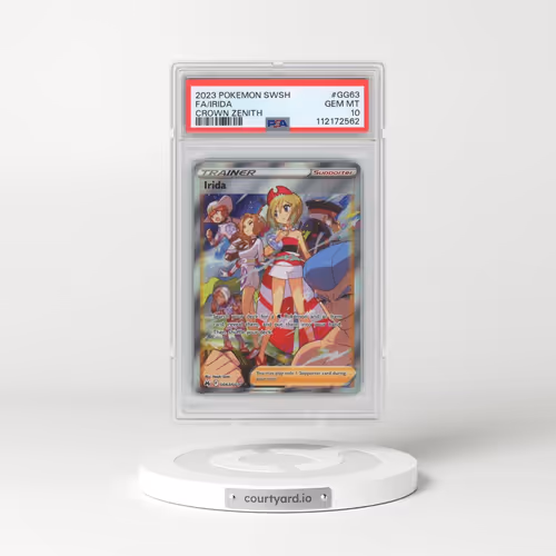 2023 Pokémon Sword and Shield Crown Zenith #GG63 Irida - Full Art (PSA 10 GEM MINT)