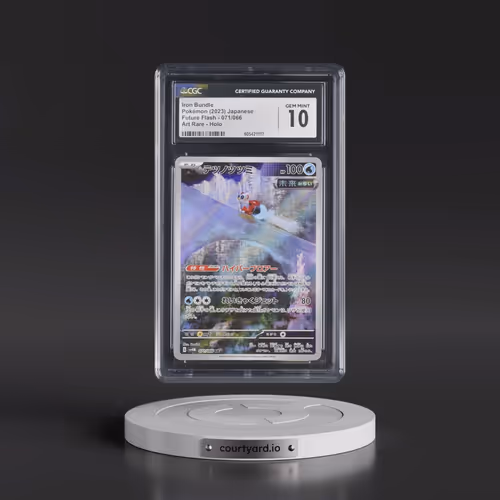 2023 Pokémon Sv4m-Future Flash #071 Iron Bundle - Art Rare (CGC 10 GEM MINT)