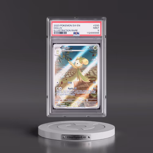 2023 Pokémon Svi EN-Scarlet & Violet #200 Dolliv - Illustration Rare (PSA 9 MINT)