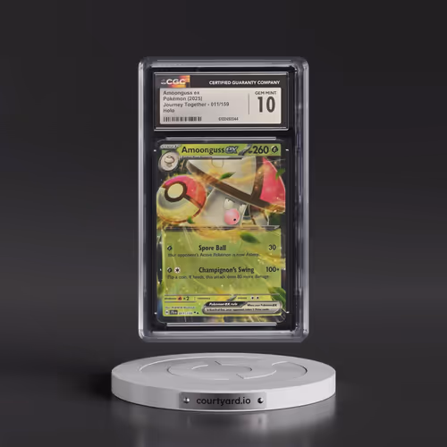 2025 Journey Together - JTG EN #011/159 Amoonguss ex - Holo (CGC 10 GEM MINT)