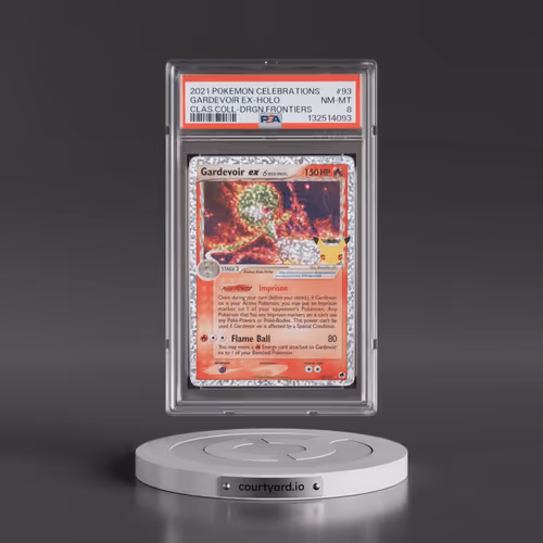 2021 Pokémon Celebrations Classic Collection #93 Gardevoir EX - Holo Holo (PSA 8 NM-MT)