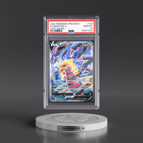 2022 Pokémon Sword & Shield Lost Abyss #110 Giratina V - Holo Full Art (PSA 10 GEM MINT)
