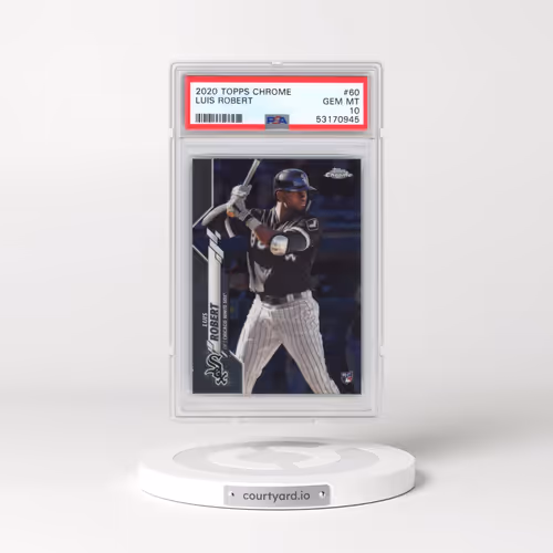 2020 Topps Chrome #60 Luis Robert (PSA 10 GEM MINT)