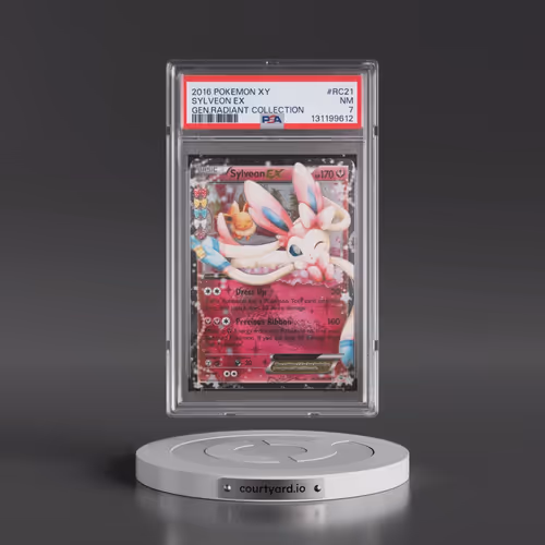 2016 Pokémon XY Generations Radiant Collection #RC21 Sylveon EX - Holo (PSA 7 NM)