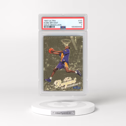 1997 Ultra #1G Kobe Bryant - Gold Medallion (PSA 7 NM)
