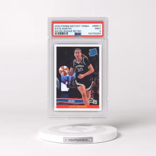 2024 Panini Instant WNBA Rated Rookie Retro #RRR11 Kate Martin (PSA 9 MINT)
