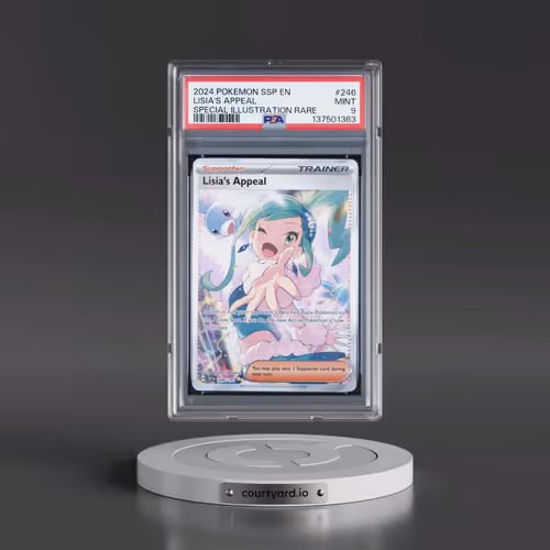 2024 Pokémon Ssp EN-Surging Sparks #246 Lisia's Appeal - Special Illustration Rare (PSA 9 MINT)