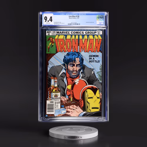Iron Man #128 CGC 9.4 White Pages (Marvel Comics, 11/79)