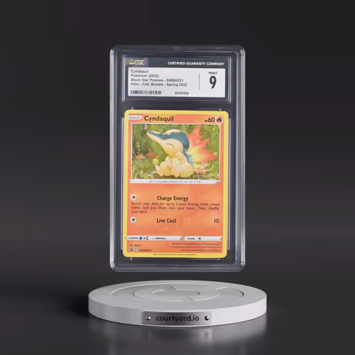 2017 Black Star Promos - Sword & Shield #SWSH221 Cyndaquil - Holo (CGC 9 MINT)