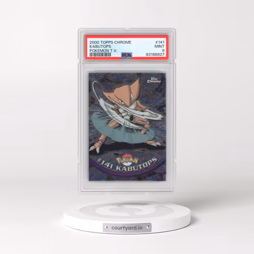 2000 Topps Chrome Pokémon T.V. #141 Kabutops (PSA 9 MINT)