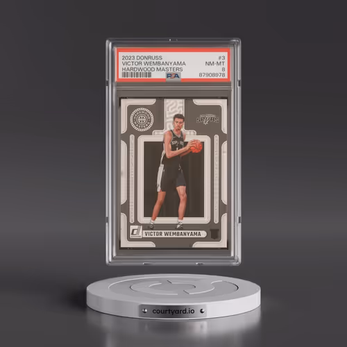 2023 Panini Donruss Hardwood Masters #3 Victor Wembanyama (PSA 8 NM-MT)