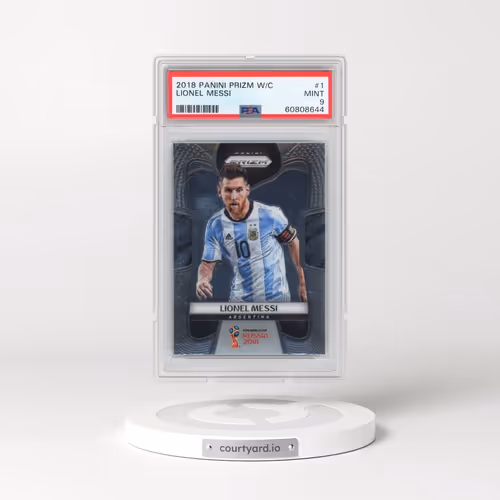 2018 Panini Prizm World Cup #1 Lionel Messi (PSA 9 MINT)