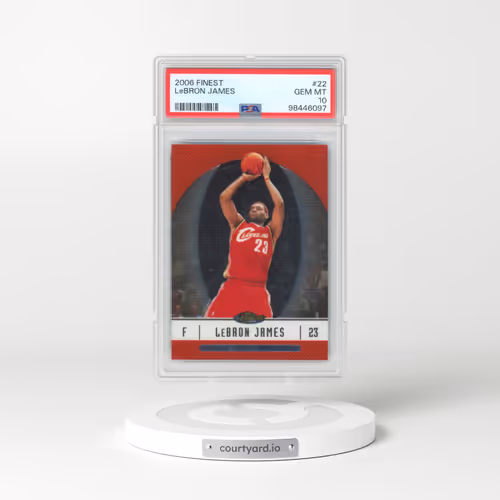 2006 Finest #22 LeBron James (PSA 10 GEM MINT)