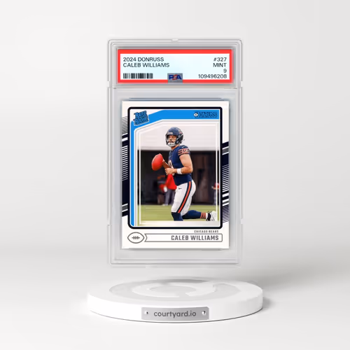 2024 Panini Donruss #327 Caleb Williams (PSA 9 MINT)