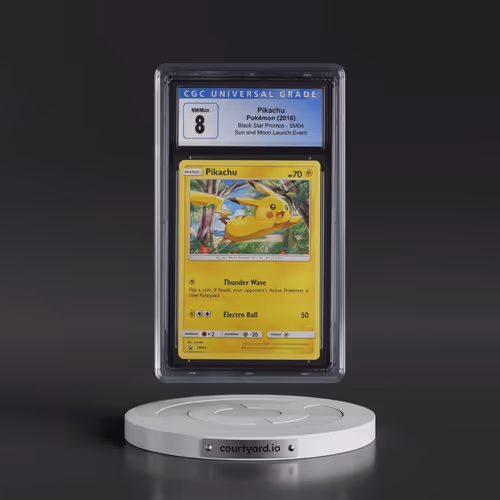 2016 Black Star Promos - Sun & Moon #SM04 Pikachu - Sun and Moon Launch Event (CGC 8 NM-MT)