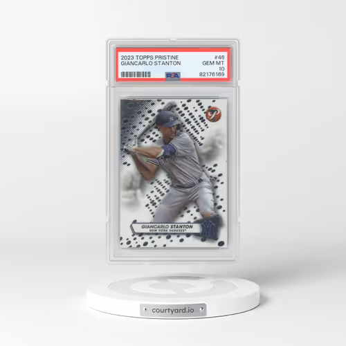 2023 Topps Pristine #46 Giancarlo Stanton (PSA 10 GEM MINT)