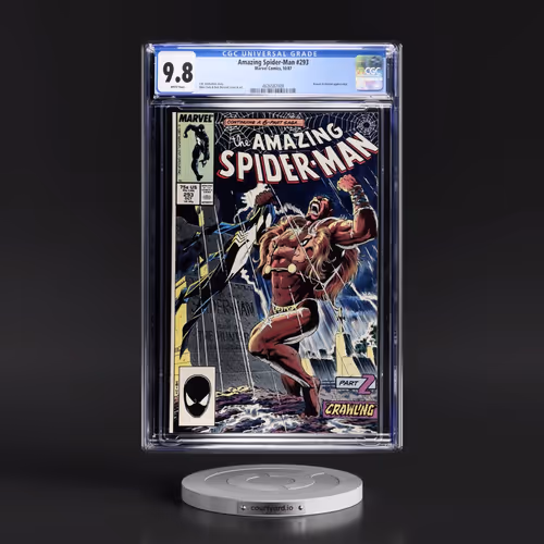 Amazing Spider-Man #293 CGC 9.8 White Pages (Marvel Comics, 10/87)