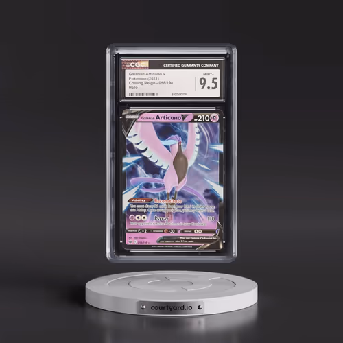 2021 Chilling Reign #058/198 Galarian Articuno V - Holo (CGC 9.5 MINT+)