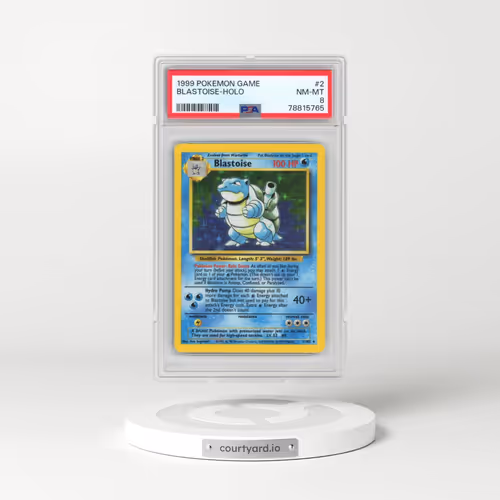 1999 Pokémon Game #2 Blastoise - Holo (PSA 8 NM-MT)