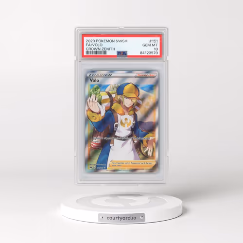 2023 Pokémon Sword and Shield Crown Zenith #151 Volo - Full Art (PSA 10 GEM MINT)
