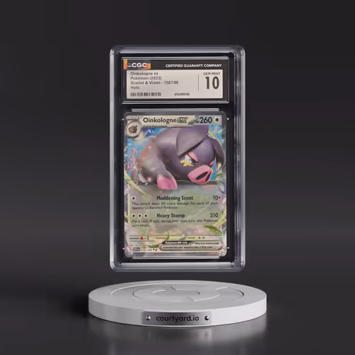 2023 Scarlet & Violet #158/198 Oinkologne ex - Holo (CGC 10 GEM MINT)