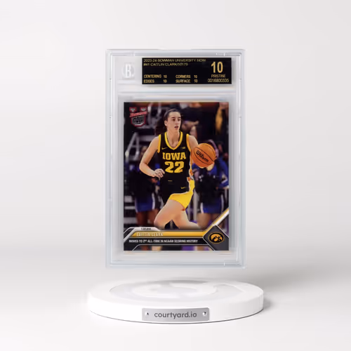 2023 Bowman U Now #41 Caitlin Clark (BGS 10 PRISTINE)