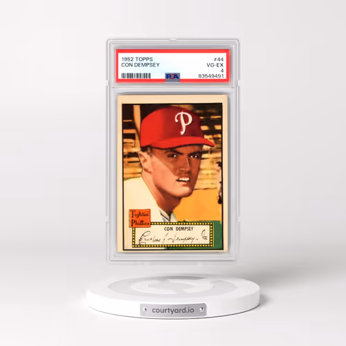 1952 Topps #44 Con Dempsey (PSA 4 VG-EX)