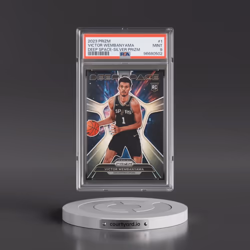 2023 Panini Prizm Deep Space #1 Victor Wembanyama - Silver Prizm (PSA 9 MINT)