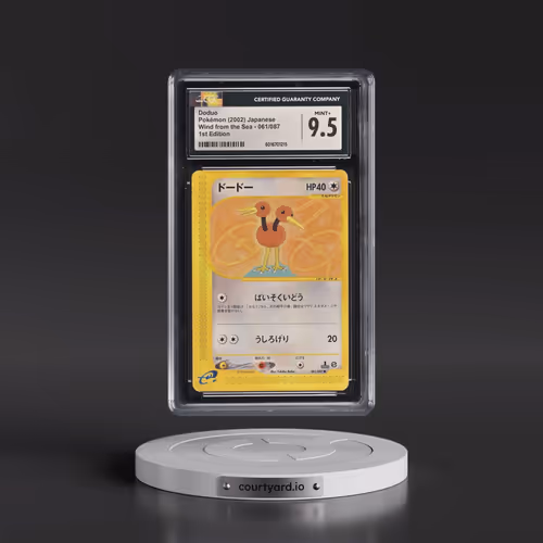 2002 Wind from the Sea #061/087 Doduo - 1st Edition (CGC 9.5 MINT+)