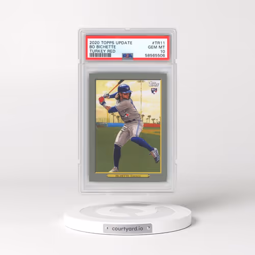 2020 Topps Update Turkey Red #TR11 Bo Bichette (PSA 10 GEM MINT)
